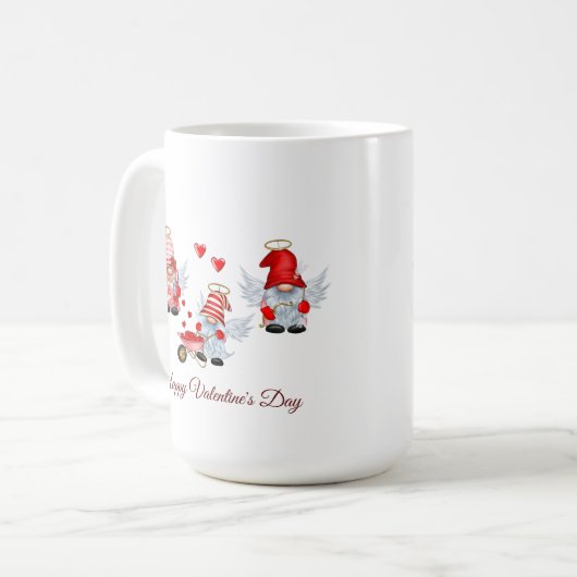 Happy Valentine's Day Tasse (Vorderseite Links)