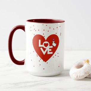 Happy Valentine's Day Tasse