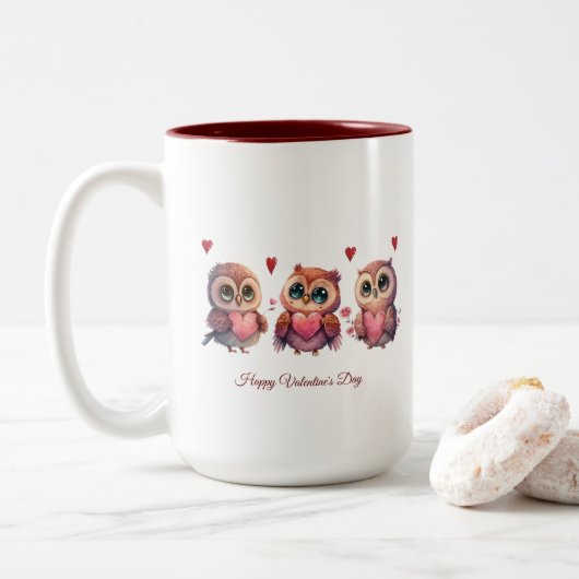 Happy Valentine's Day Tasse (Mit Donut)