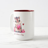 Happy Valentine's Day Tasse (Vorderseite Links)
