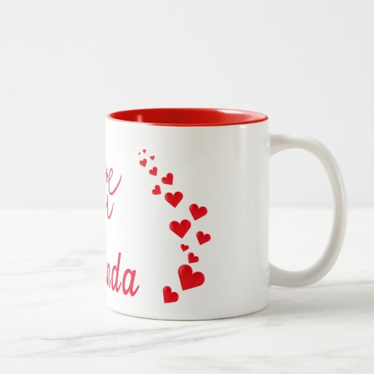 Happy Valentine's Day Tasse (Rechts)
