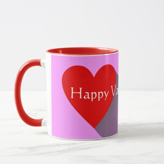 Happy Valentine's Day Tasse (Links)
