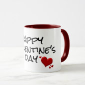 Happy valentine's Day Tasse Geschenk Idee Liebe He (VorderseiteRechts)