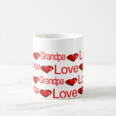 Happy Valentine's Day Tasse Liebe Großes Herz (Mittel)