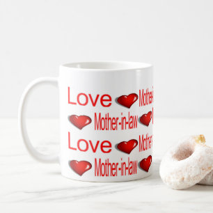 Happy Valentine's Day Tasse Liebe Schwiegermutter