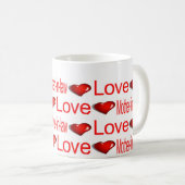 Happy Valentine's Day Tasse Liebe Schwiegermutter (VorderseiteRechts)