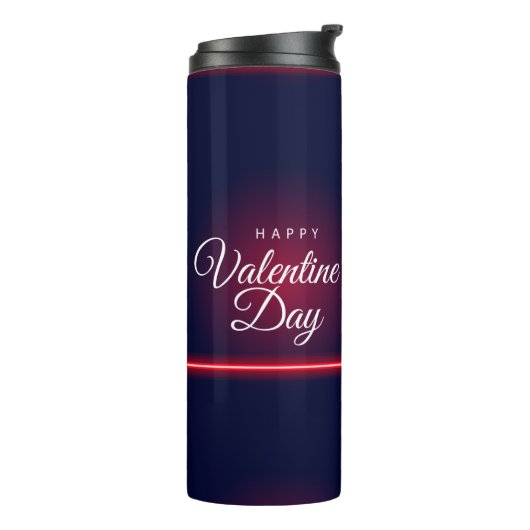 Happy Valentine's Day Thermosbecher (Nach links gedreht)