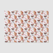 Happy Valentine's Day Tissue Paper Cooking Hearts Seidenpapier (Vorderseite)