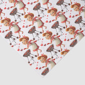 Happy Valentine's Day Tissue Paper Cooking Hearts Seidenpapier (Ausschnitt)