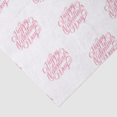 Happy Valentine's Day Tissue Paper Seidenpapier (Detail)