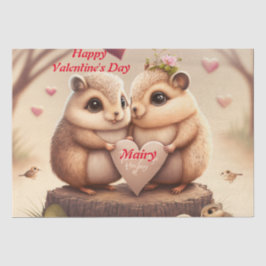 Happy Valentine's Day Tissue Paper Seidenpapier