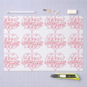 Happy Valentine's Day Tissue Paper Seidenpapier (Handwerk)