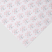 Happy Valentine's Day Tissue Paper Umbrella Hearts Seidenpapier (Ausschnitt)