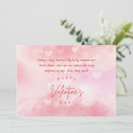 Happy Valentines Day to My Tante Feiertagskarte