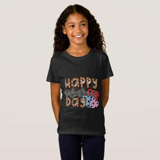 Happy Valentines Day Tomte T-Shirt (Vorne ganz)