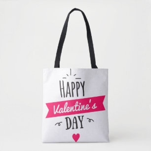 Happy Valentine's Day Tote Bag Tasche