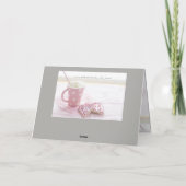 Happy Valentine's Day Two Hearts Two Bikes Karte (Rückseite)