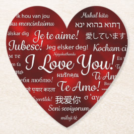 Happy Valentine's Day Untersetzer