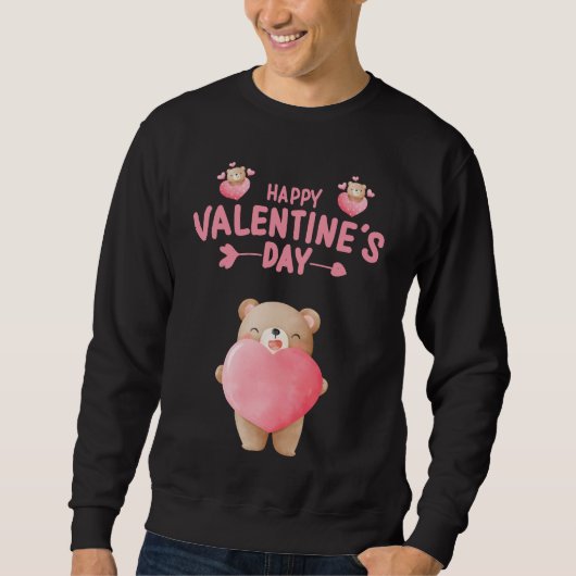 HAPPY VALENTINE'S DAY VALENTINE BAR SWEATSHIRT (Vorderseite)
