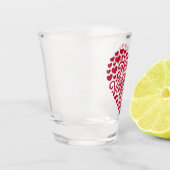 Happy Valentines Day Valentine Liebe Herz Schnapsglas (Links)