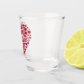 Happy Valentines Day Valentine Liebe Herz Schnapsglas (Rechts)