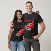 Happy Valentine's Day Valentine Niedlich Hund Red T-Shirt (Unisex)