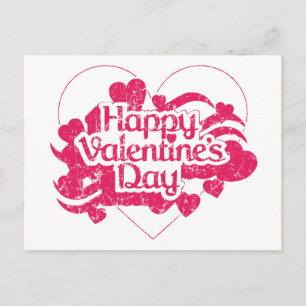 Happy Valentine's Day (Vintag) Feiertagspostkarte