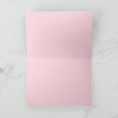 Happy Valentines Day Welppy Hearts Pink Karte (Innenseite)