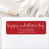 Happy Valentine's Day White Script (Insitu)