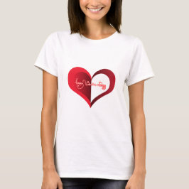 Happy Valentine's Day White T - Shirt