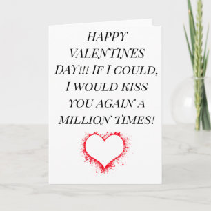 HAPPY VALENTINE'S DAY zu Ihrer besonderen Person Feiertagskarte