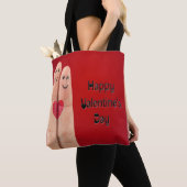 Happy Valentines Fingers Tasche (Von Nahem)