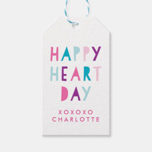 Happy Valentine's Geschenk Tag 2 Geschenkanhänger