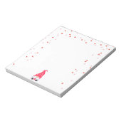 Happy Valentine's Gnome Notizblock (Rotiert)