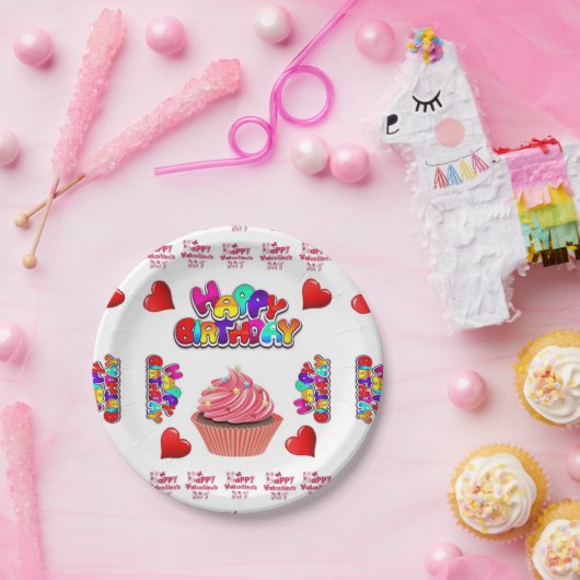 Happy Valentine's Happy Birthday Paper Teller (Party)