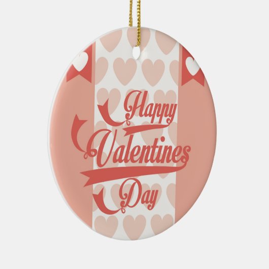 happy Valentines Keramikornament (Rechts)