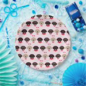 Happy Valentines Labrador Retriever Hunde Pappteller (Party)