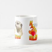 Happy Valentines Meerkat BESTE FREUNDIN Kaffee Tas Kaffeetasse (Mittel)