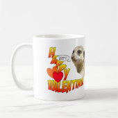 Happy Valentines Meerkat BESTE FREUNDIN Kaffee Tas Kaffeetasse (Links)