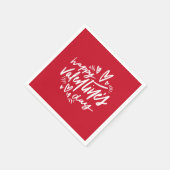 Happy Valentines Serviette (Ecke)