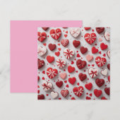 Happy Valentines Tageskarte (Vorne/Hinten)