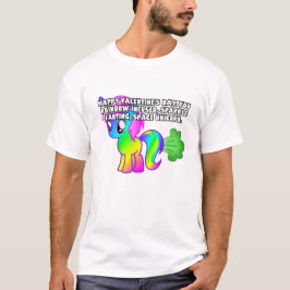 Happy valentines you space unicorn T-Shirt