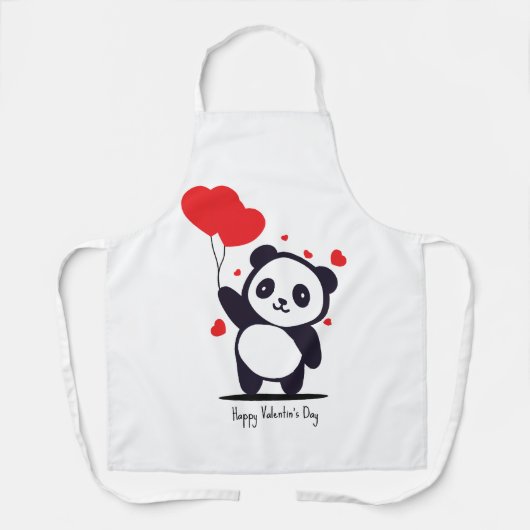 Happy Valentin's Day Schürze (Vorderseite)