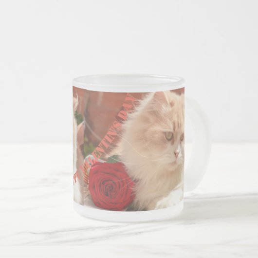 Happy Valentin's Day Tasse (VorderseiteRechts)