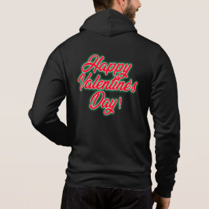 Happy Valentinstag Neon Design-23692 Hoodie
