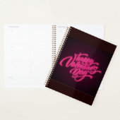 Happy Valentinstag Neon Design-23692 Planer (Anzeige)