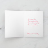 Happy Valentinstag Sohn Feiertagskarte (Innenseite)