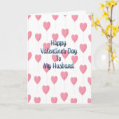 Happy Valentinstag zu meinem Mann Karte (Gelbe Blume)