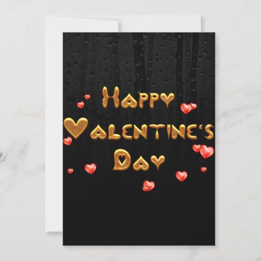 Happy Valentnes Tag Feiertagskarte (Vorderseite)