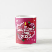 Happy Vallentine's Day 2025 Kaffeetasse (Mittel)